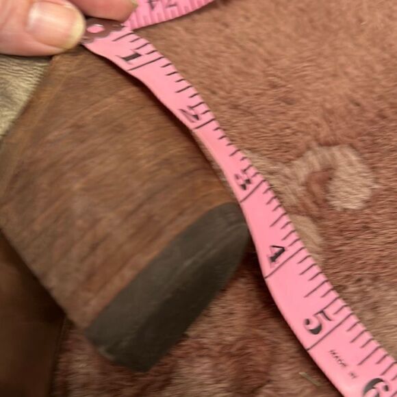 Liberty Black Women's Fringe Leather Western Boots Brown Size 8.5 🛑 - Picture 9 of 11